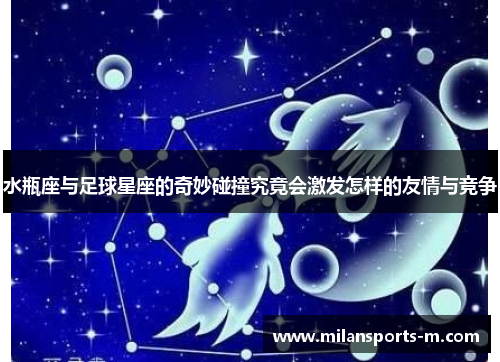 水瓶座与足球星座的奇妙碰撞究竟会激发怎样的友情与竞争